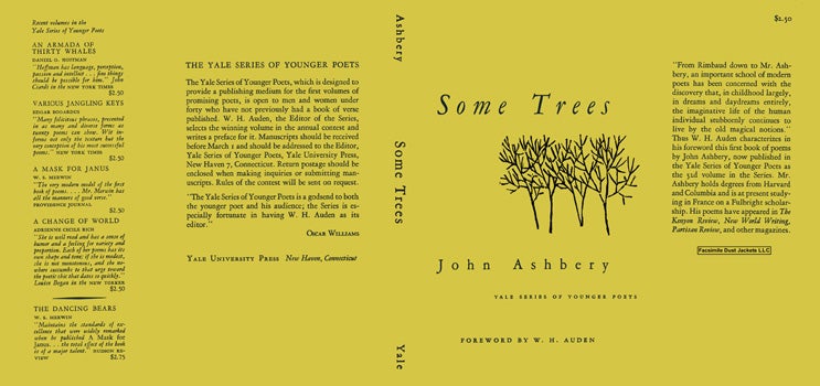 Item #19552 Some Trees. John Ashbery
