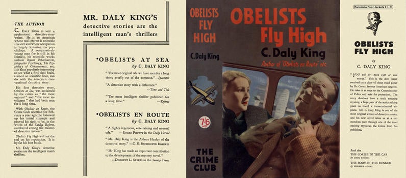 Item #1964 Obelists Fly High. C. Daly King.