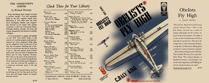 Item #1965 Obelists Fly High. C. Daly King