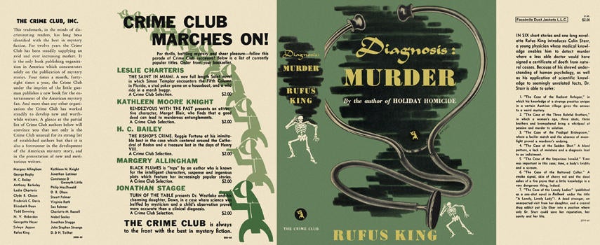 Item #1969 Diagnosis: Murder. Rufus King