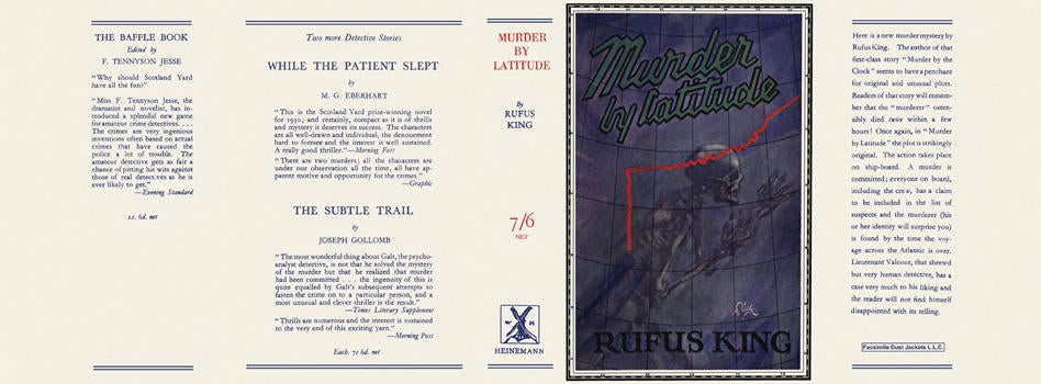 Item #1974 Murder by Latitude. Rufus King