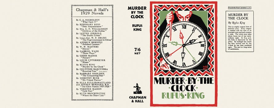 Item #1975 Murder by the Clock. Rufus King
