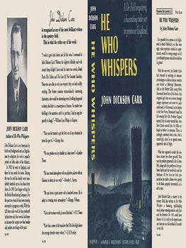 He Who Whispers. John Dickson Carr.