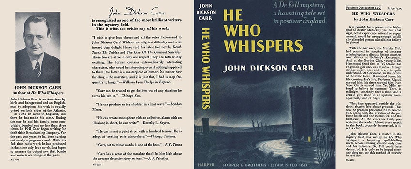 Item #19768 He Who Whispers. John Dickson Carr