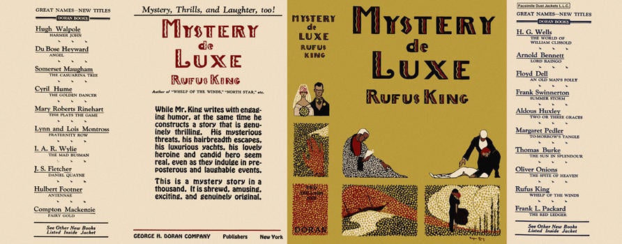 Item #1980 Mystery de Luxe. Rufus King.