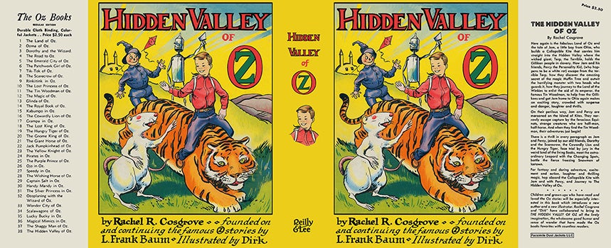 Item #19858 Hidden Valley of Oz. Rachel Cosgrove.