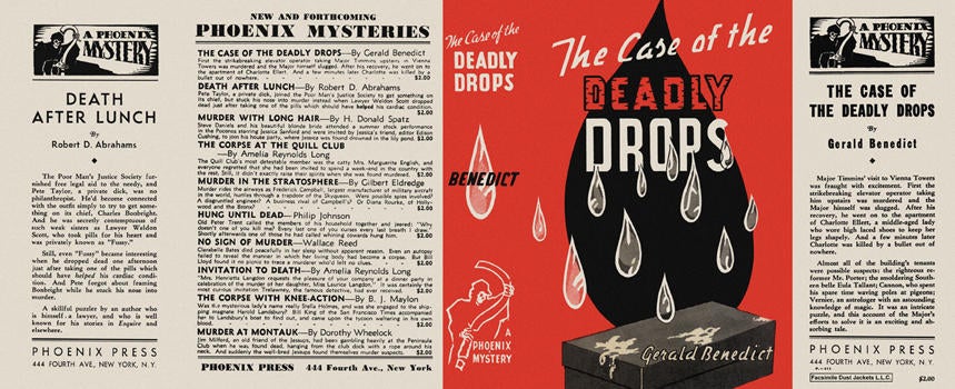 Item #199 Case of the Deadly Drops, The. Gerald Benedict.