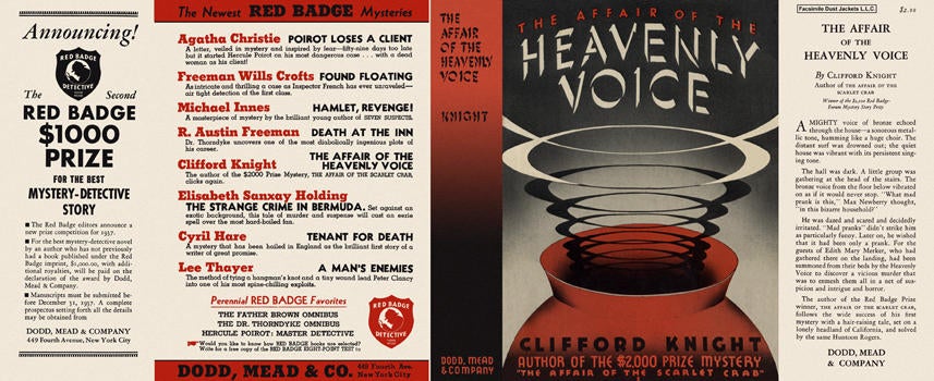 Item #1999 Affair of the Heavenly Voice, The. Clifford Knight