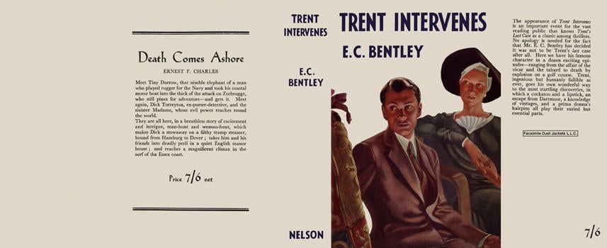Item #200 Trent Intervenes. E. C. Bentley.