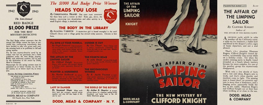 Item #2001 Affair of the Limping Sailor, The. Clifford Knight