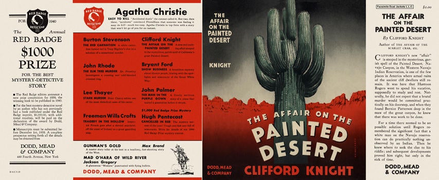Item #2002 Affair on the Painted Desert, The. Clifford Knight