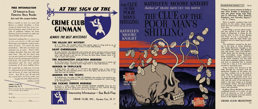 Item #2009 Clue of the Poor Man's Shilling, The. Kathleen Moore Knight