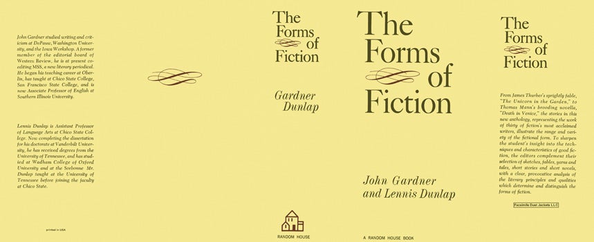 Item #20109 Forms of Fiction, The. John Gardner, Lennis Dunlap, Anthology