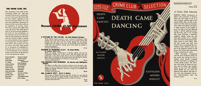 Item #2011 Death Came Dancing. Kathleen Moore Knight