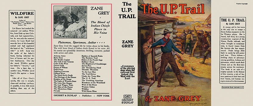 Item #20188 U. P. Trail, The. Zane Grey.