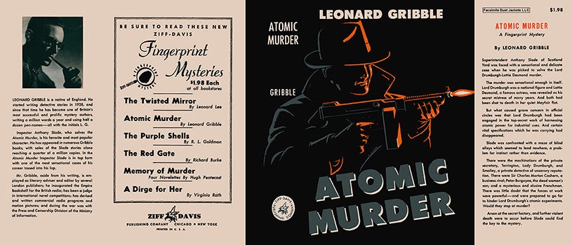 Item #20192 Atomic Murder. Leonard R. Gribble.
