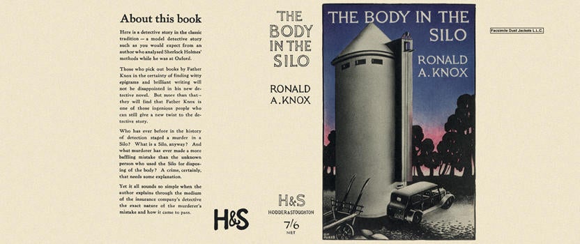 Item #2020 Body in the Silo, The. Ronald A. Knox