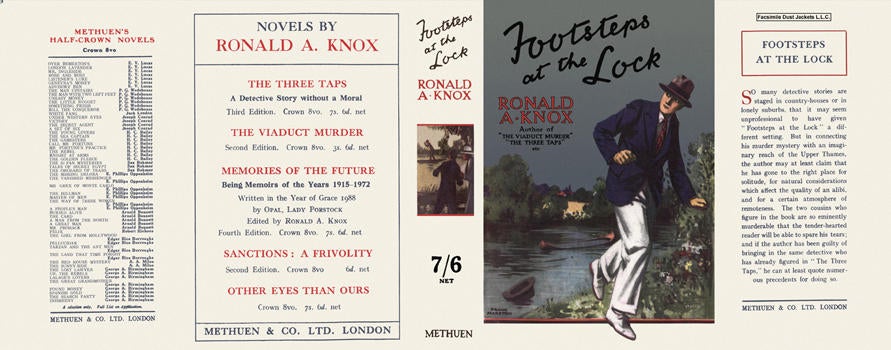Item #2022 Footsteps at the Lock. Ronald A. Knox