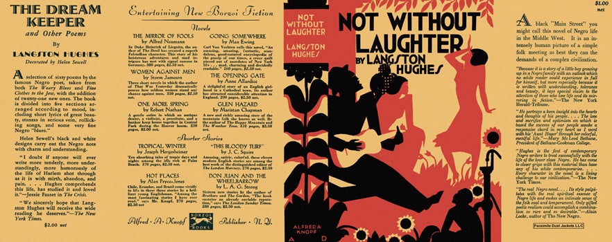 Item #20314 Not Without Laughter. Langston Hughes.
