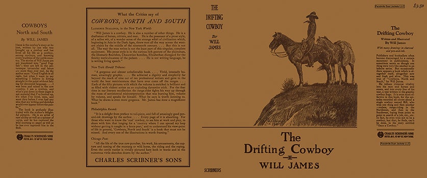 Item #20366 Drifting Cowboy, The. Will James