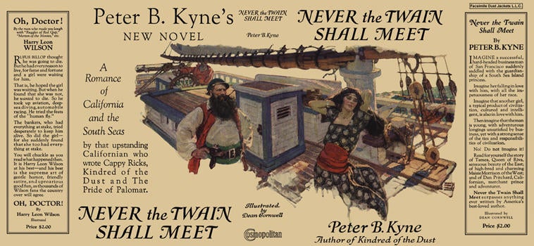 Item #20436 Never the Twain Shall Meet. Peter B. Kyne.