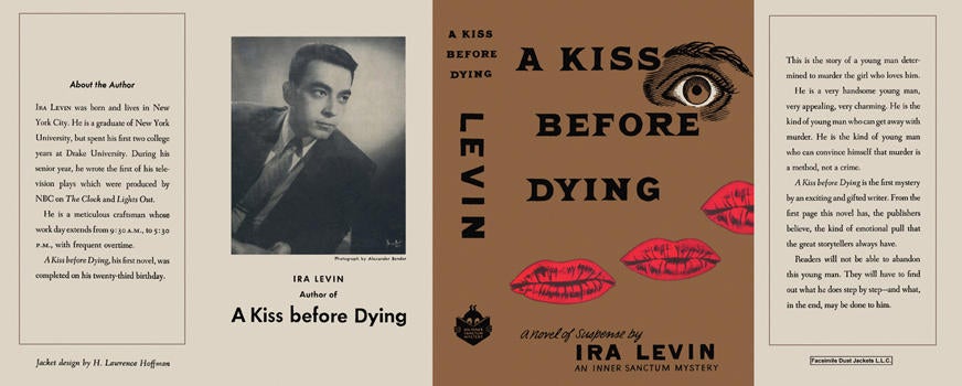 Item #20565 Kiss Before Dying, A. Ira Levin