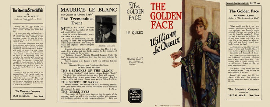 Item #2075 Golden Face, The. William Le Queux