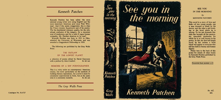 Item #20782 See You in the Morning. Kenneth Patchen