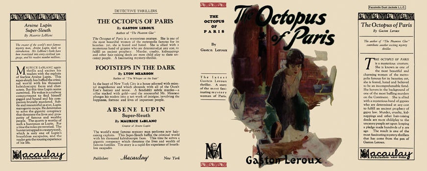 Item #2091 Octopus of Paris, The. Gaston Leroux
