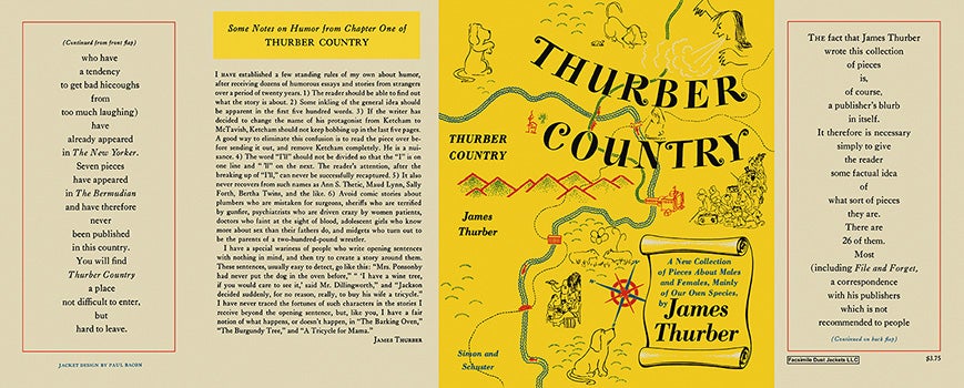 Item #21104 Thurber Country. James Thurber.
