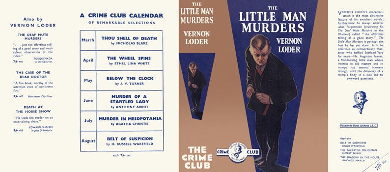Item #2119 Little Man Murders, The. Vernon Loder