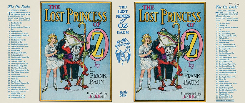 Item #21302 Lost Princess of Oz, The. L. Frank Baum, John R. Neill.