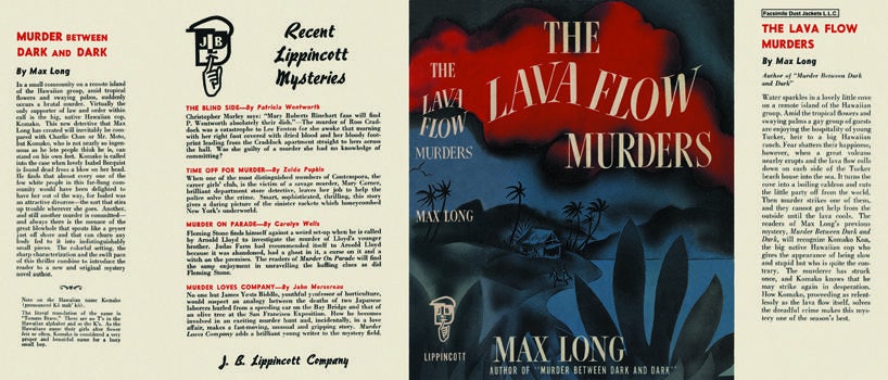 Item #2131 Lava Flow Murders, The. Max Long