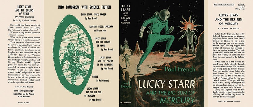 Item #21320 Lucky Starr #04: Lucky Starr and the Big Sun of Mercury. Paul French
