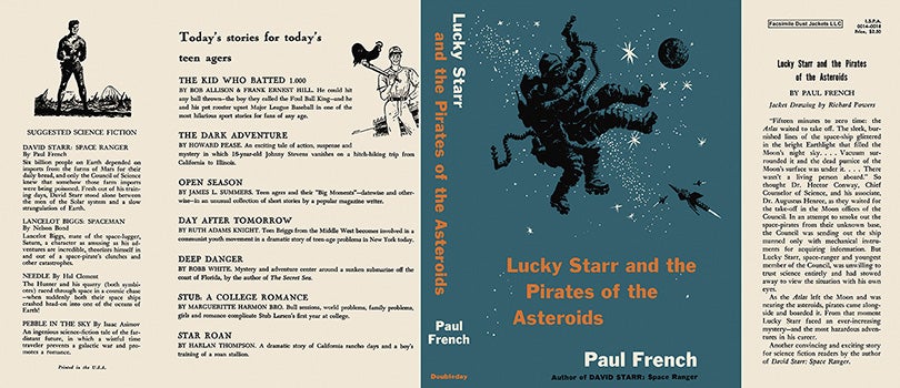 Item #21321 Lucky Starr #02: Lucky Starr and the Pirates of the Asteroids. Paul French