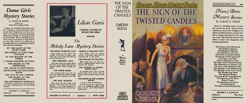 Item #21326 Nancy Drew #09: Sign of the Twisted Candles, The. Carolyn Keene