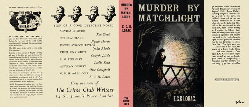 Item #2141 Murder by Matchlight. E. C. R. Lorac