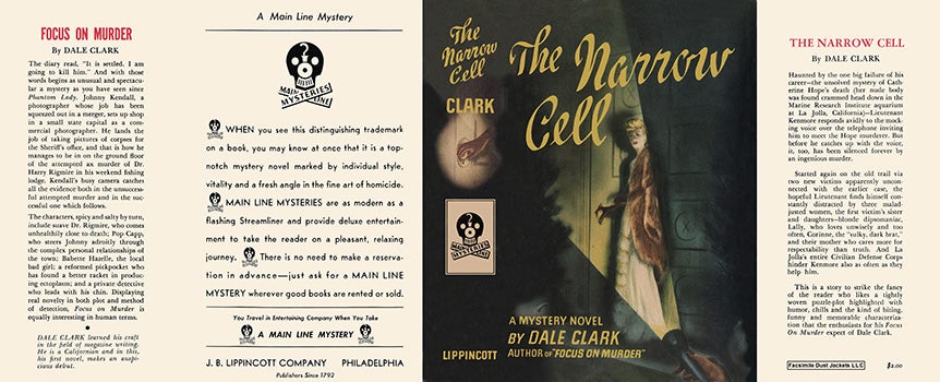 Item #21452 Narrow Cell, The. Dale Clark.