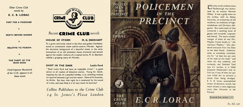 Item #2147 Policemen in the Precinct. E. C. R. Lorac