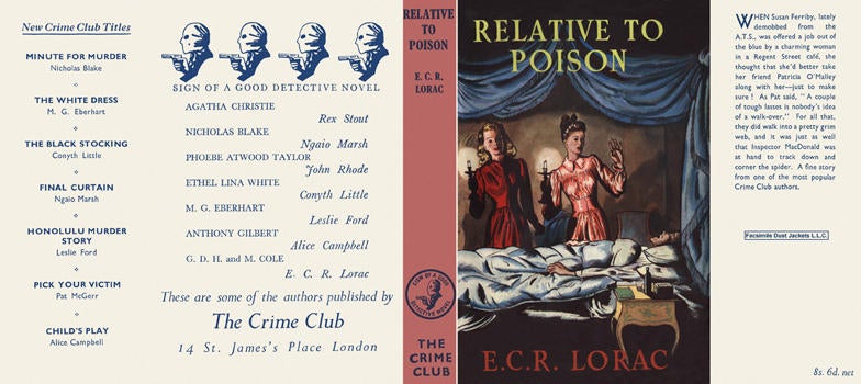 Item #2149 Relative to Poison. E. C. R. Lorac