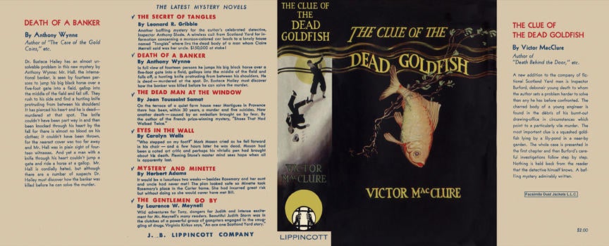 Item #2156 Clue of the Dead Goldfish, The. Victor MacClure.