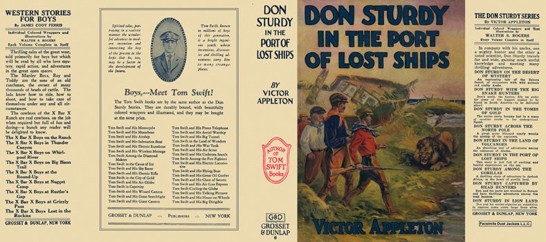 Item #21568 Don Sturdy #06: Don Sturdy in the Port of Lost Ships. Victor Appleton