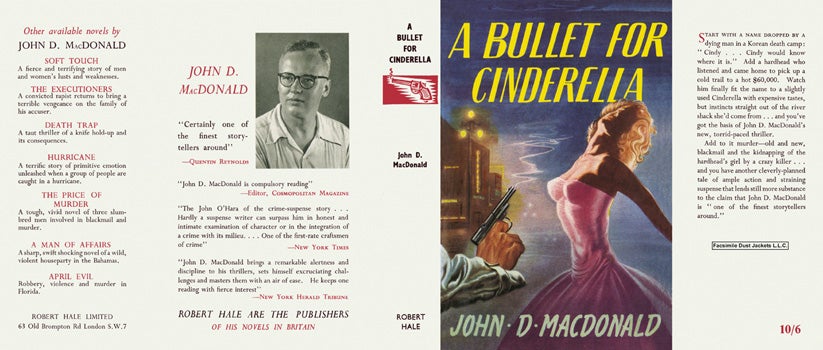 Item #2158 Bullet for Cinderella, A. John D. MacDonald.