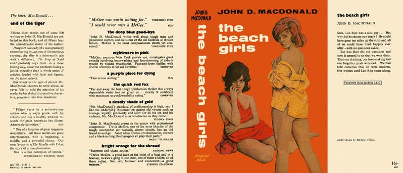 Item #2161 Beach Girls, The. John D. MacDonald