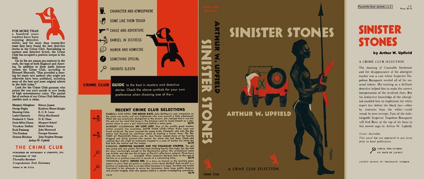 Item #21647 Sinister Stones. Arthur W. Upfield.