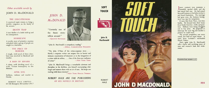 Item #2175 Soft Touch. John D. MacDonald