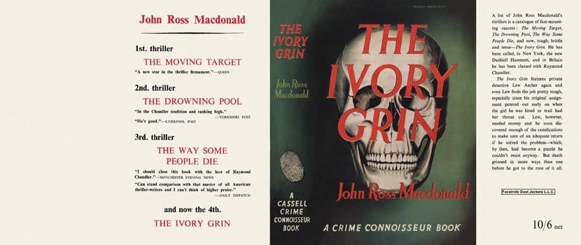 Item #2178 Ivory Grin, The. John Ross Macdonald