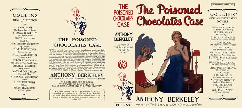 Item #218 Poisoned Chocolates Case, The. Anthony Berkeley