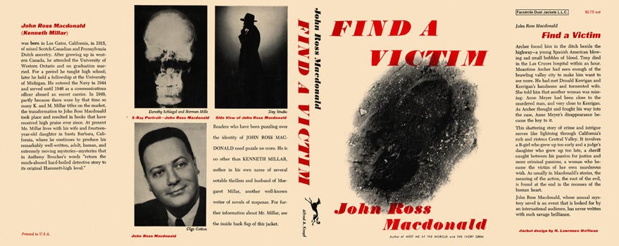 Item #2180 Find a Victim. John Ross Macdonald