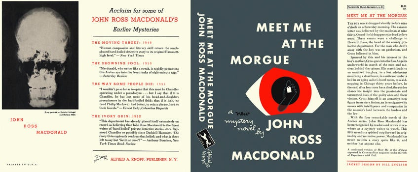 Item #2182 Meet Me at the Morgue. John Ross Macdonald